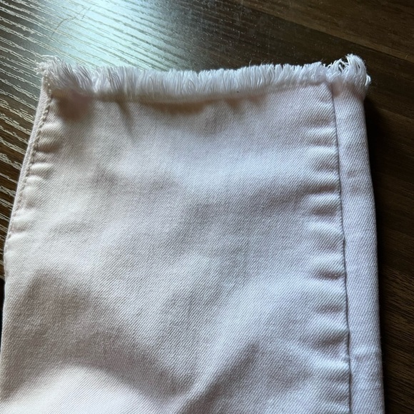 Forever 21 Overalls Soft Pink Raw Hem Size 29 - Picture 5 of 7